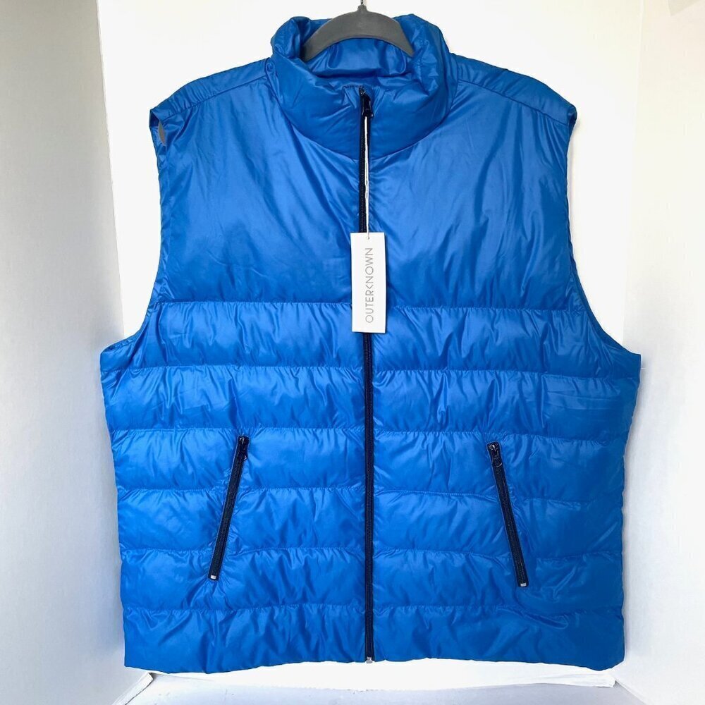 Outerknown Meridian Blue Puffer Vest Men’s